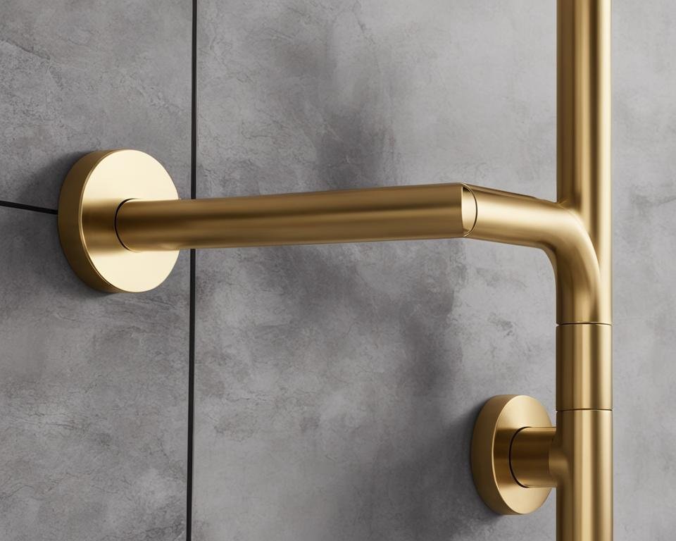 brass plumbing and construction