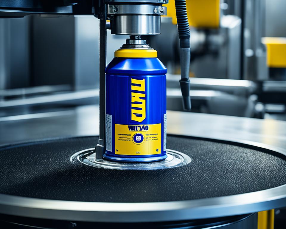 WD-40 for metal protection