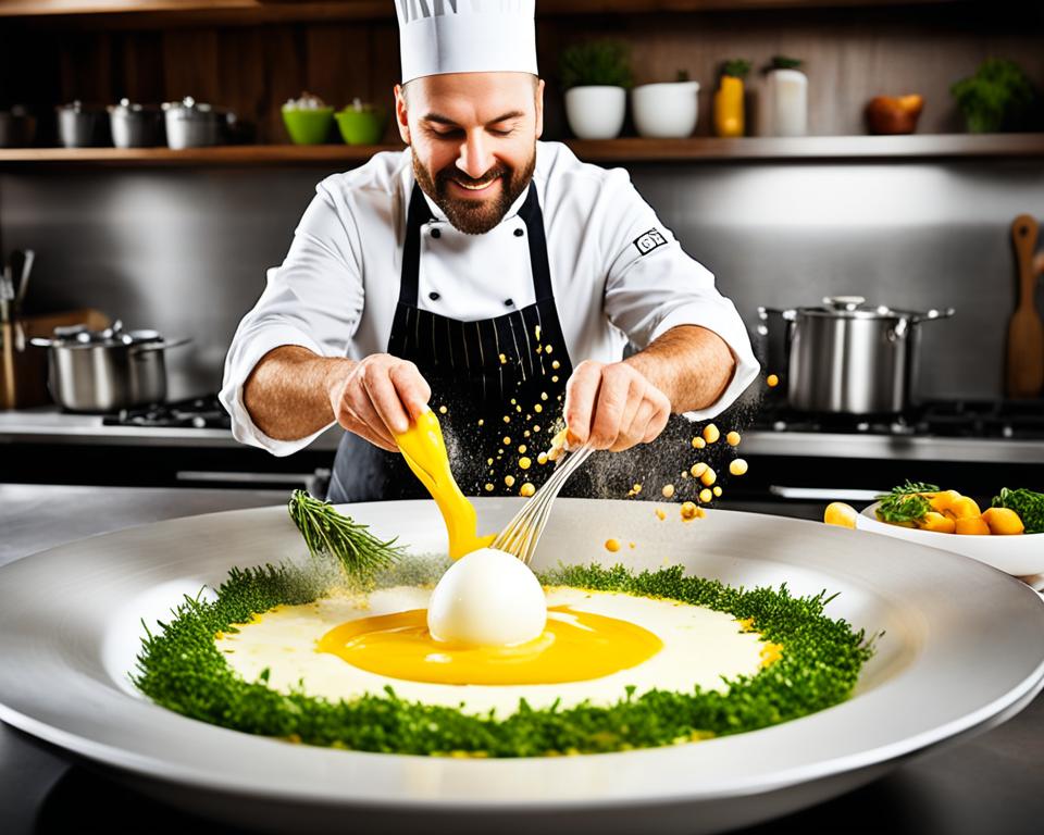 cooking with egg yolk
