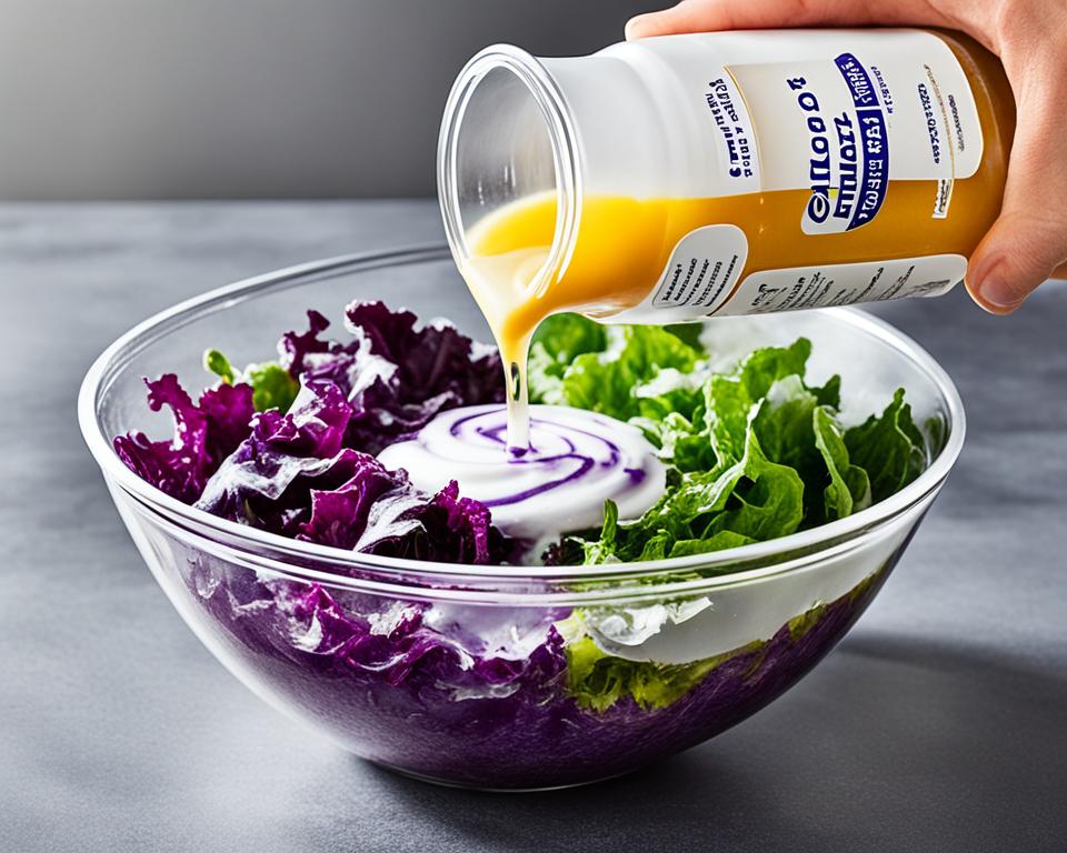 emulsifying salad dressings with xanthan gum