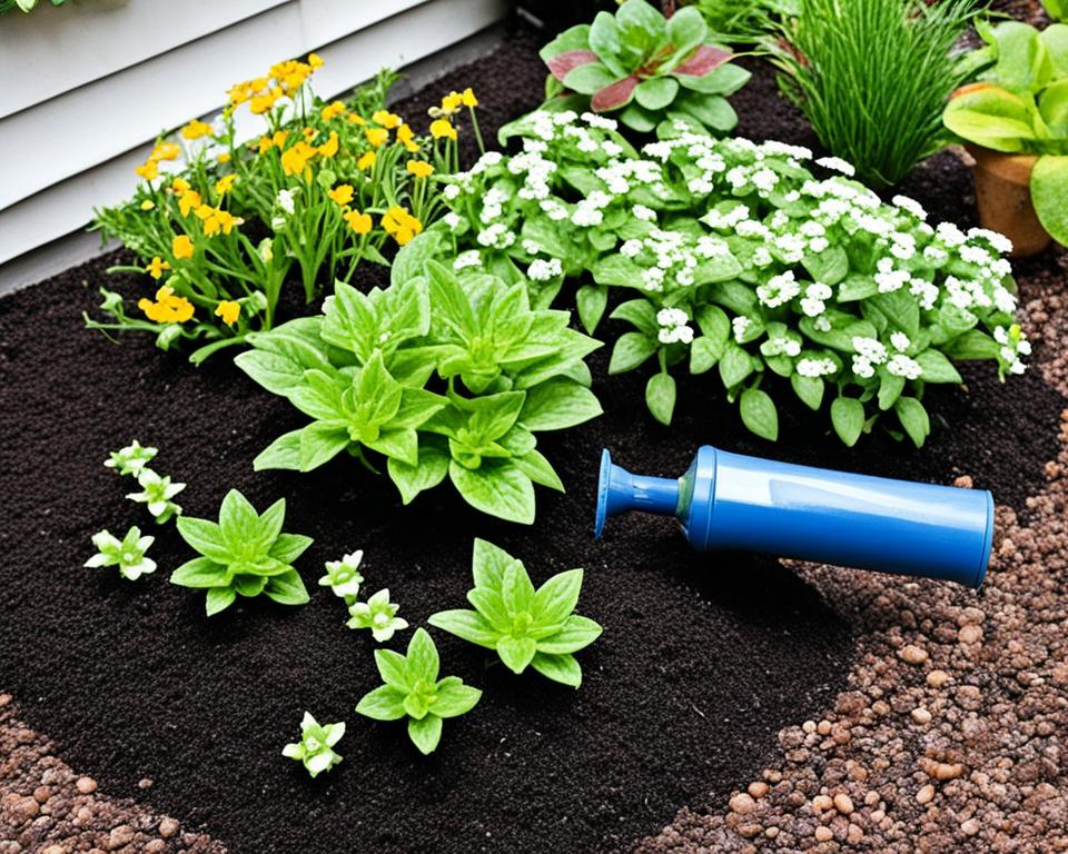 gardening with baking soda