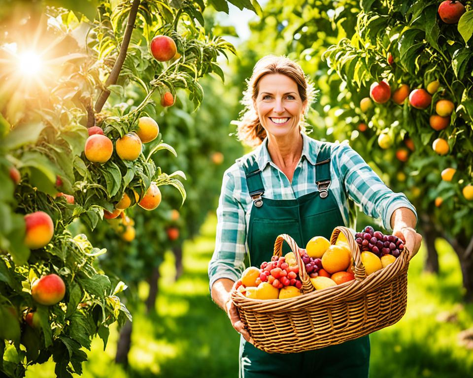 trees for food production