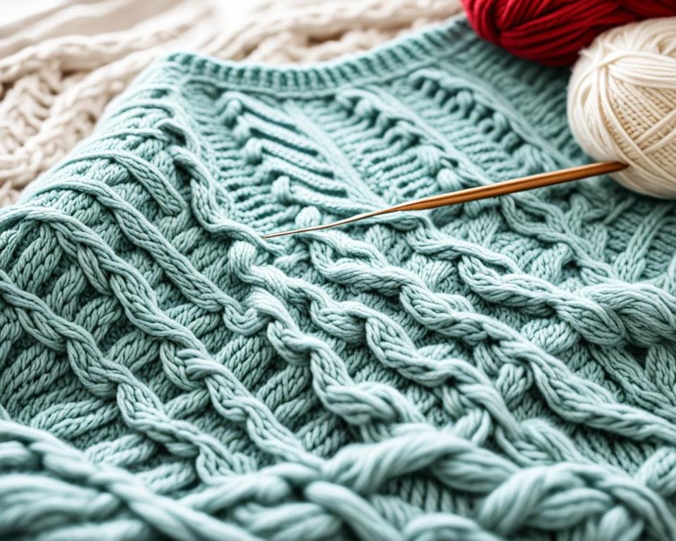 knitting and crochet